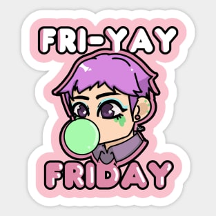 Fri-Yay, Friday! Sticker